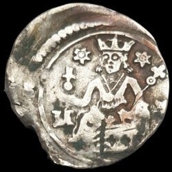 Picture 1/3 -V. István magyar király ezüst denár ÉH: 257