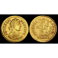 Picture 3/3 -Byzantine emperor Arcadius gold solidus