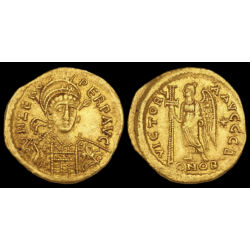 Picture 3/3 -Byzantine emperor Zeno gold solidus