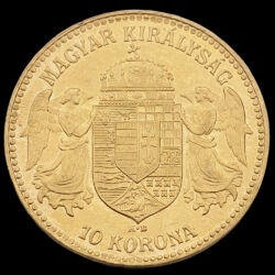 Picture 2/3 -10 Korona 1910 KB Ferenc József