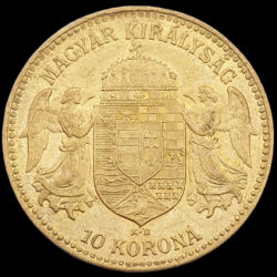 Picture 2/3 -10 Korona 1910 KB Franz Joseph
