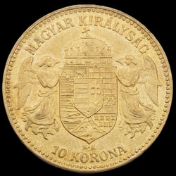Picture 2/3 -10 Korona 1911 KB Ferenc József