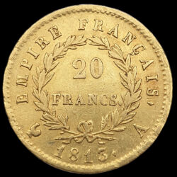 Kép 2/3 - 20 Frank 1813 A I.Napóleon