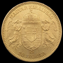 Picture 2/3 -20 Korona 1899 KB Ferenc József