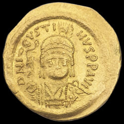 Picture 1/3 -II. Iusztinosz bizánci császár arany solidus