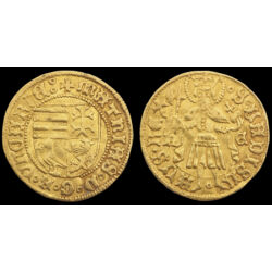 Kép 3/3 - Hunyadi Mátyás magyar király (1458-1490) aranyforint h-E