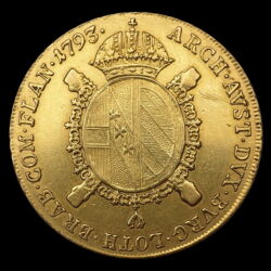 Kép 2/3 - I. Ferenc magyar király Sovereign D'Or 1793 A