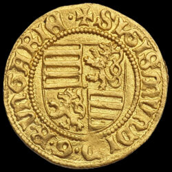 Picture 1/3 -Gold Forint Sigismund of Luxembourg Hungarian king K-S