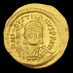 Kép 1/3 - II. Iusztinosz bizánci császár (Kr.u. 567-578) - Arany solidus