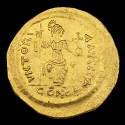 Kép 2/3 - II. Iusztinosz bizánci császár (Kr.u. 567-578) - Arany solidus