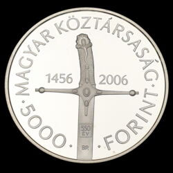 Kép 2/2 - 5000 Forint 2006 Nándorfehérvár