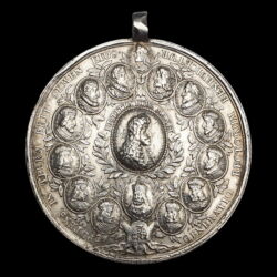 Picture 2/2 -Silver commemorative coin for the coronation of Joseph I