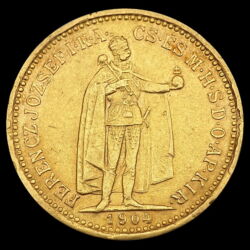 Kép 1/3 - 10 Korona 1904 KB Ferenc József