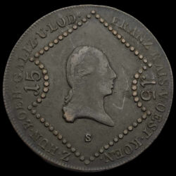 Picture 1/3 -15 Krajcár 1807 S I. Ferenc