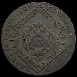 Picture 2/3 -15 Krajcár 1807 S I. Ferenc