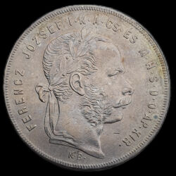 Picture 1/3 -1 Forint 1879 KB Franz Joseph