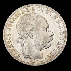 Picture 1/2 -Franz Joseph 1 Forint 1885 KB