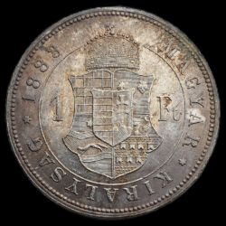 Kép 2/3 - Ferenc József 1 Forint 1883 KB