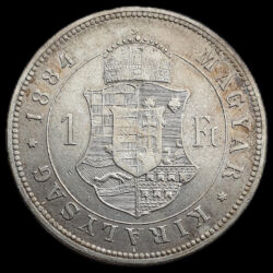 Kép 2/3 - Ferenc József 1 Forint 1884 KB