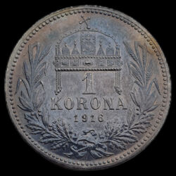Picture 2/3 -1 Koruna 1916 KB Franz Joseph
