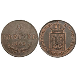 Picture 3/3 -2 Krajcár 1848 A Bécs