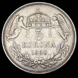 Picture 2/3 -5 Korona 1900 KB Franz Joseph