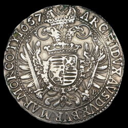 Picture 2/2 -Ferdinand III silver thaler 1657 KB