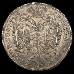 Kép 2/3 - III. Károly magyar király ezüst 1/2 tallér 1719 KB