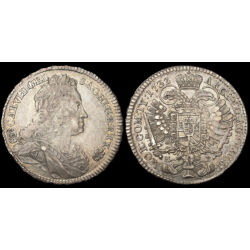 Picture 3/3 -King Charles III of Hungary silver 1/2 thaler 1732 KB