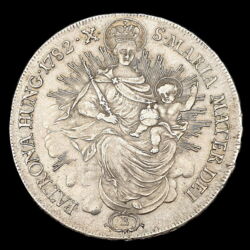 Kép 2/3 - II. József ezüst tallér 1782 B