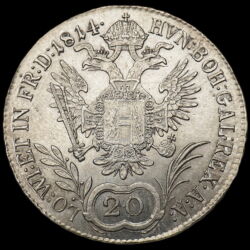 Kép 2/3 - 20 Krajcár 1814 A I. Ferenc király