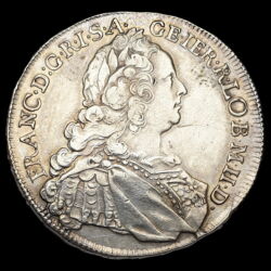 Picture 1/3 -King Francis I 1/2 thaler 1752 KB