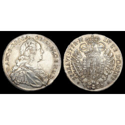 Picture 3/3 -King Francis I 1/2 thaler 1752 KB