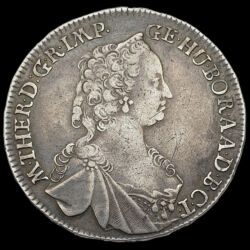 Kép 1/3 - Mária Terézia ezüst 1/2 tallér 1754 KB