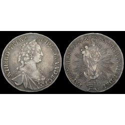 Kép 3/3 - Mária Terézia ezüst 1/2 tallér 1754 KB