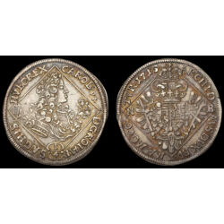 Picture 3/3 -King Charles III of Hungary 1/4 thaler 1715 NB