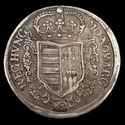 Kép 2/2 - II. Rákóczi Ferenc ezüst 1/2 tallér 1704 KB