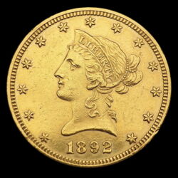 Kép 1/2 - 10 Dollár 1892 "Liberty" arany érme
