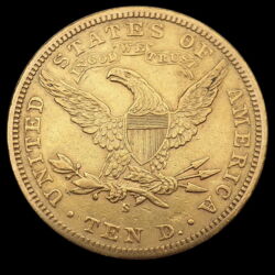 Kép 2/2 - 10 Dollár 1902 S "Liberty" arany érme