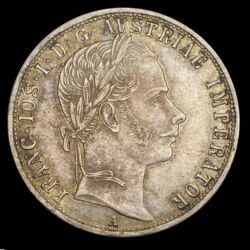 Picture 1/3 -1 Florin 1860 A Franz Joseph