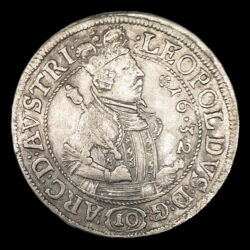 Kép 1/2 - V. Lipót osztrák főherceg 10 Krajcár 1632