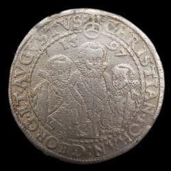 Picture 1/2 -Christian II silver thaler 1597