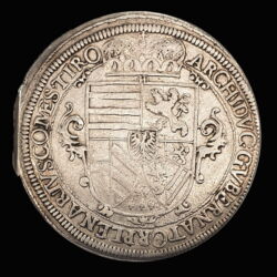 Kép 2/2 - V. Lipót osztrák főherceg ezüst tallér 1623