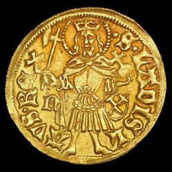 Kép 2/3 - Hunyadi Mátyás magyar király (1458-1490) aranyforint