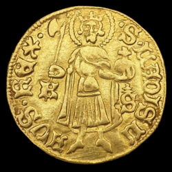 Kép 2/3 - Luxemburgi Zsigmond magyar király (1387-1437) aranyforint