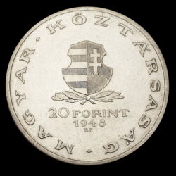 Picture 2/2 -20 Forint 1948 "Táncsics"