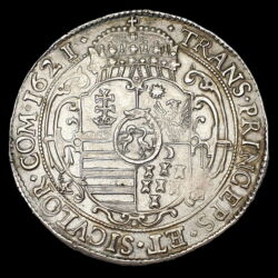 Kép 2/3 - Bethlen Gábor ezüst tallér 1621 KB