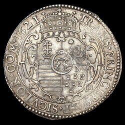 Picture 2/3 -Gábor Bethlen silver thaler 1621 KB