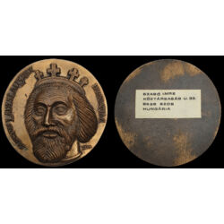 Picture 3/3 -Szabó Imre: Szent László bronz plakett