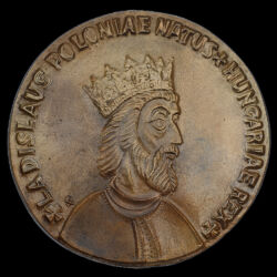 Picture 1/3 -Szent László bronz plakett
